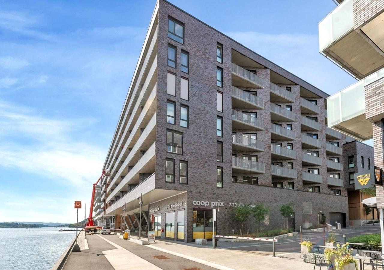 Seaside Apt - 2 Sunny Balconies - Modern - 6 Pax Oslo Exterior foto